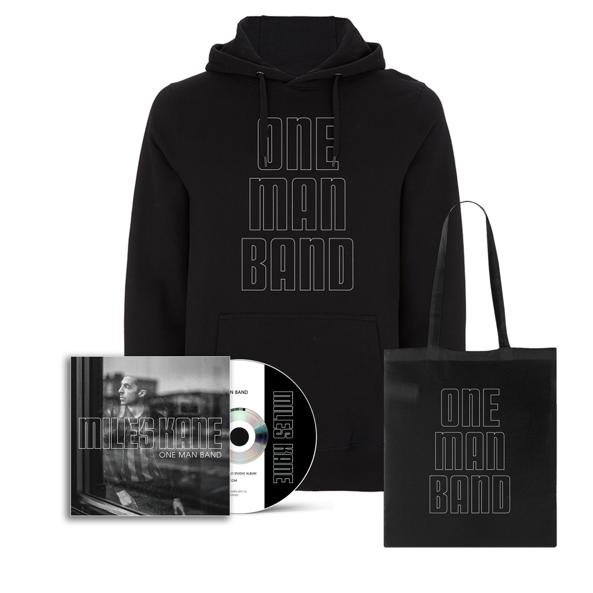 Hoodie, Tote, CD bundle