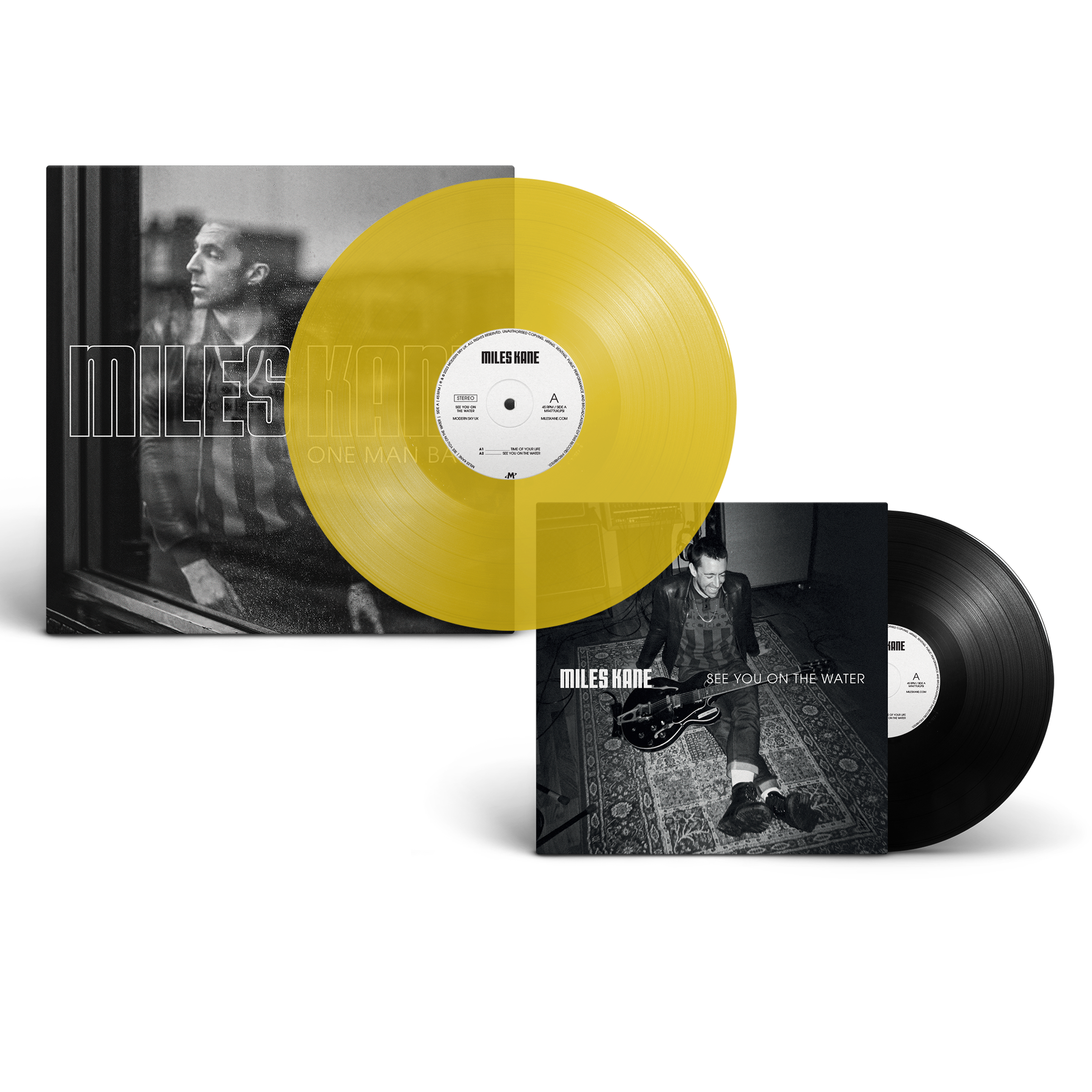 Miles Kane - One Man Band: Exclusive Transparent Yellow Vinyl LP + 7"